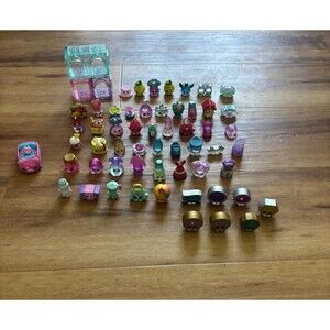 Shopkins Moose Toys Mixed Lot Of 57 Pieces Assorted Seasons